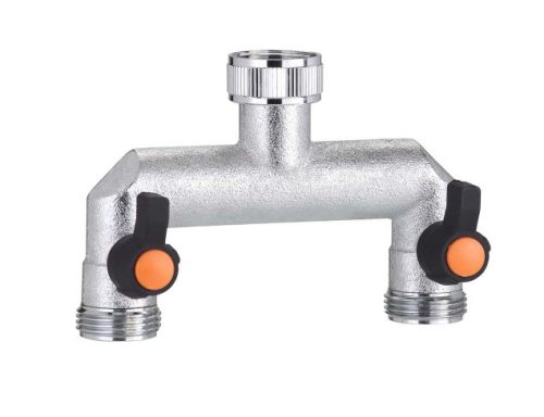 PRESA RUBINETTO A DUE VIE REGOLABILI FIL. 3/4" M- METAL JET CLABER 9601