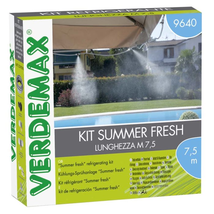 Kit refrigerante Summer Fresh Verdemax   9640 - lunghezza 7,5 metri