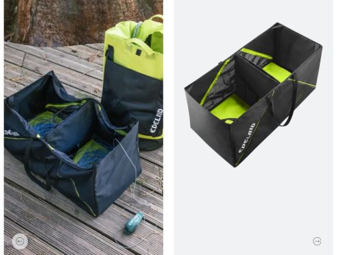 Borsa pieghevole per sagolino e il trasporto di linee di lancio e accessori HUSTON EDELRID