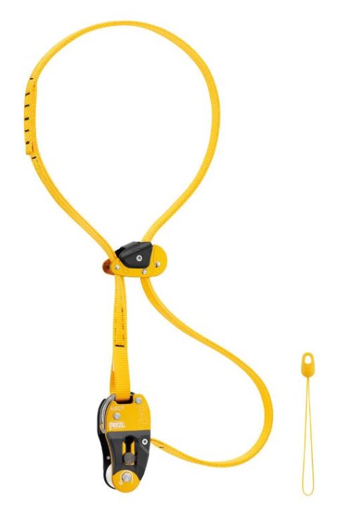 Ancoraggio EJECT
Falsa forcella regolabile per il lavoro su piante, con carrucola e funzione a strozzo, facilmente recuperabile dal basso. PETZL