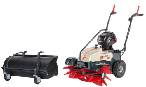 Spazzatrice CRAMER KM Domus 82v CON batteria 6Ah e caricabatteria CON RACCOGLITORE KM DOMUS