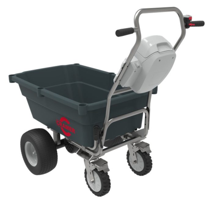 Carriola 82v CRAMER senza batteria e caricabatteria 82UC
