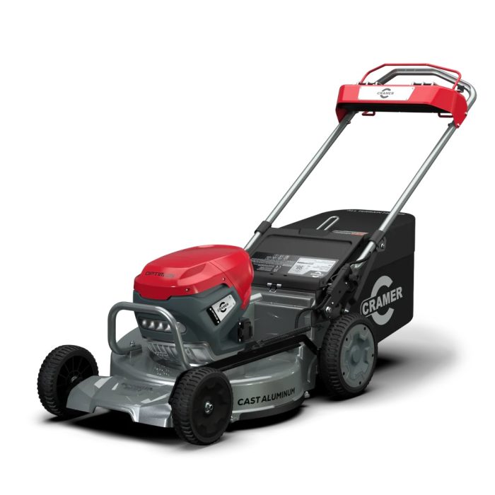 Rasaerba OPTIMUS 53cm semovente scocca alluminio CRAMER ATM53A senza batteria e caricabatteria